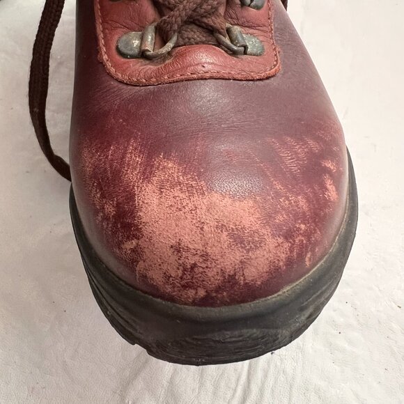 Vintage Vasque boots Sundowner Goretex US womens 8 brown leather lace up hiking - Picture 13 of 15